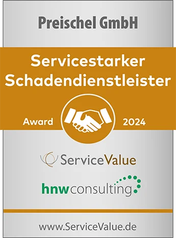 Preischel-Siegel-Servicestarker-Schadensdienstleister-Award-2024
